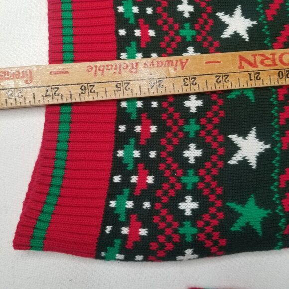 33 Degrees Santa T-Rex Dinosaur Ugly Christmas Sweater Adult Medium - Picture 7 of 11